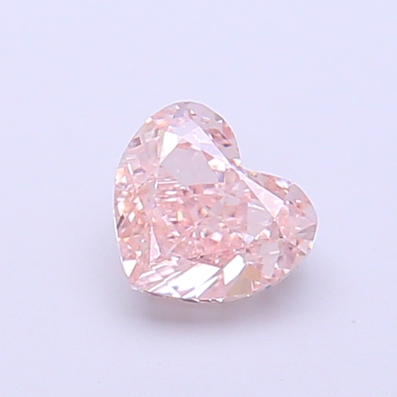 0.63 ct Pink (Fancy) VS1 Heart Modified lab-grown diamond