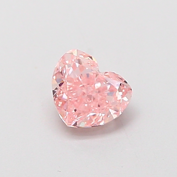 0.38 ct Pink (Intense) VS1 Heart Modified lab-grown diamond