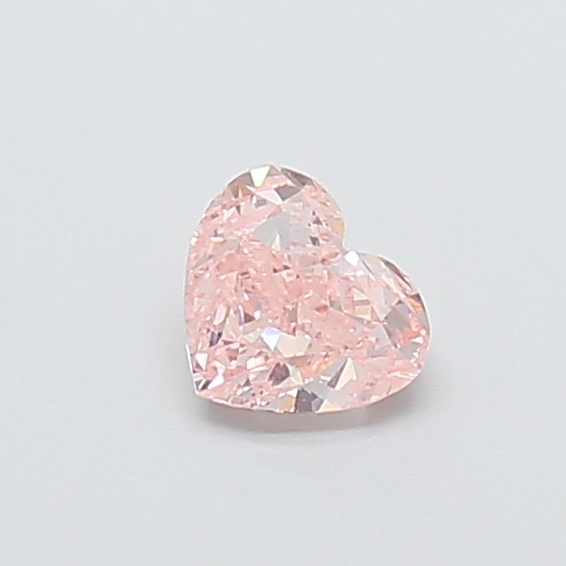 0.43 ct Pink (Fancy) VS1 Heart Modified lab-grown diamond