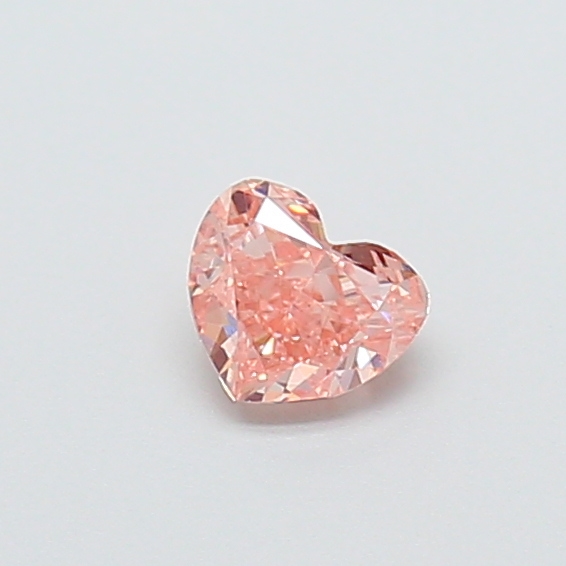 0.35 ct Pink (Intense) VS1 Heart Modified lab-grown diamond