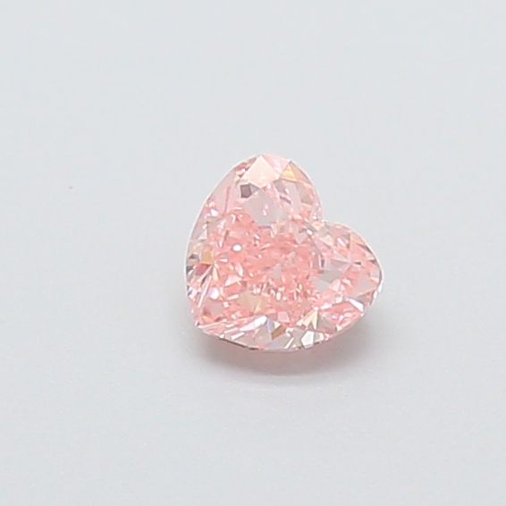 0.40 ct Pink (Fancy) VS2 Heart Modified lab-grown diamond