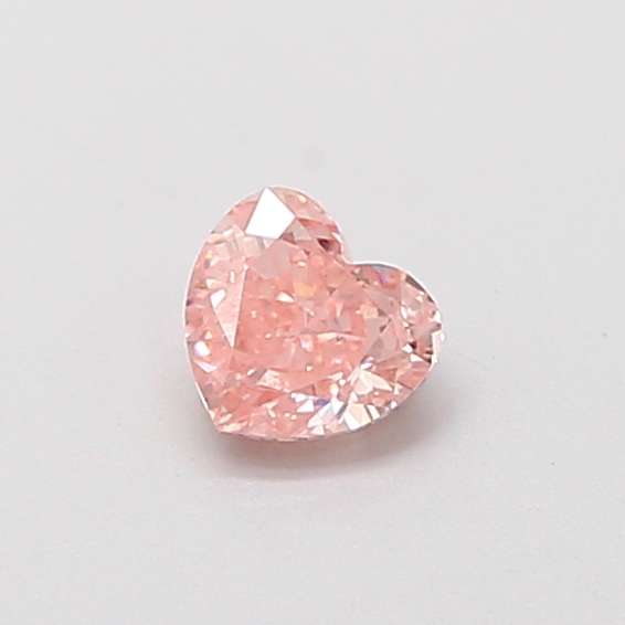 0.29 ct Pink (Fancy) VS1 Heart Modified lab-grown diamond