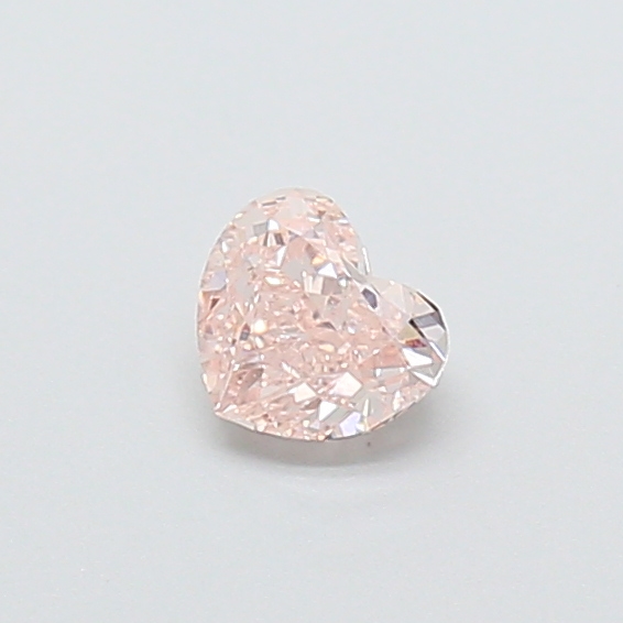 0.37 ct Pink (Fancy) VVS2 Heart Modified lab-grown diamond