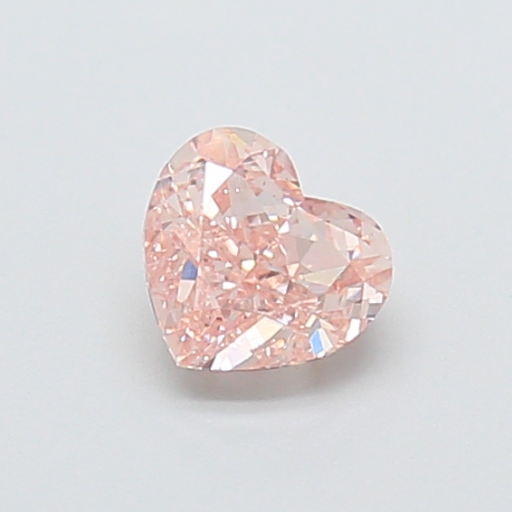 0.65 ct Pink (Fancy) VS1 Heart Modified lab-grown diamond