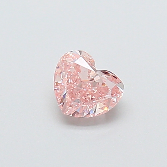 0.42 ct Pink (Fancy) VVS2 Heart Modified lab-grown diamond