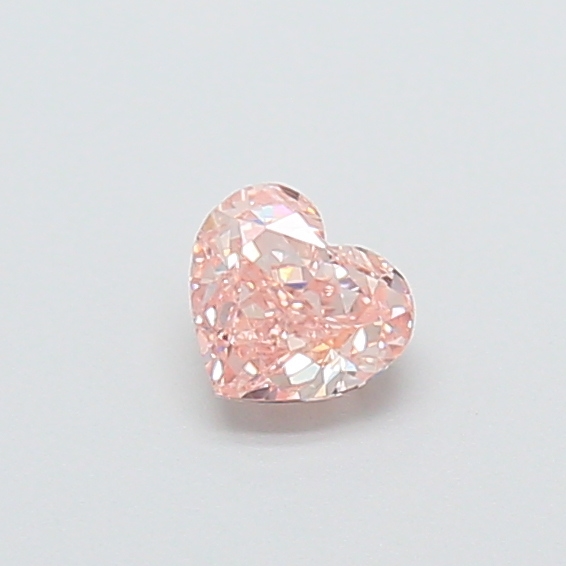 0.35 ct Pink (Fancy) VVS2 Heart Modified lab-grown diamond