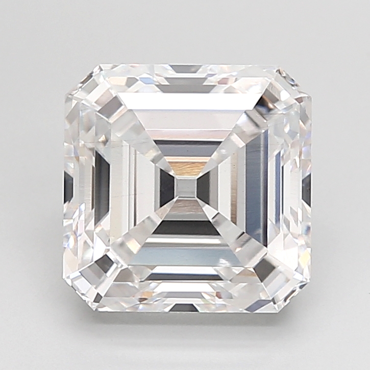 3.59 carat Asscher lab grown diamond, D VS1, IGI certified
