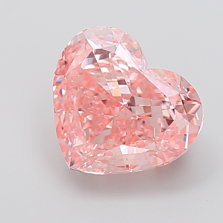 5.01 ct Heart Fancy Intense Pink Lab-Grown Diamond