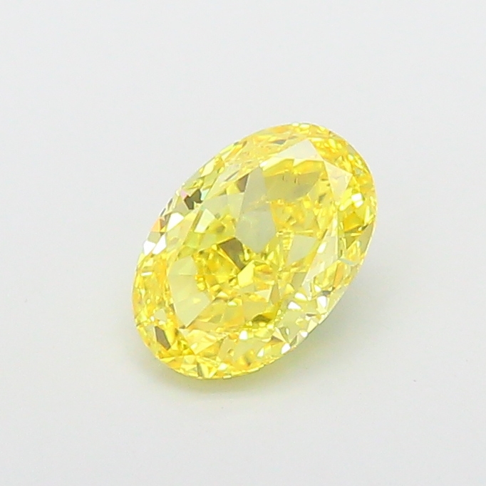1.81 ct Yellow (Vivid) VS1 Oval Modified lab-grown diamond