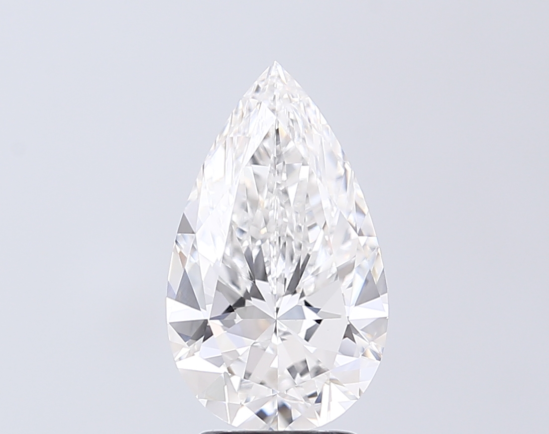 3.03 ct. pear Lab Grown Diamond front image