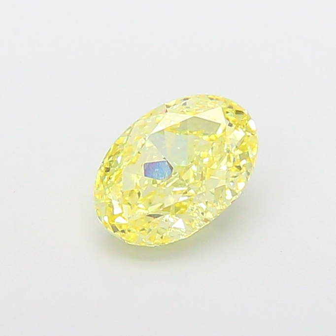 1.59 ct Yellow (Fancy) VVS2 Oval Modified lab-grown diamond