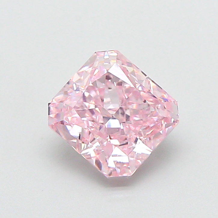 1.38 ct Pink (Intense) VS2 Radiant lab-grown diamond