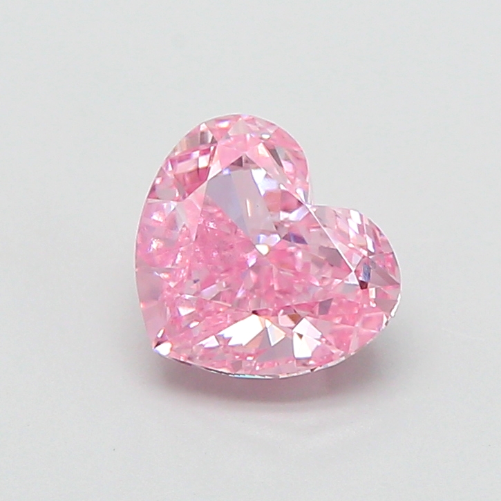 1.27 ct Pink (Vivid) VS1 Heart Modified lab-grown diamond