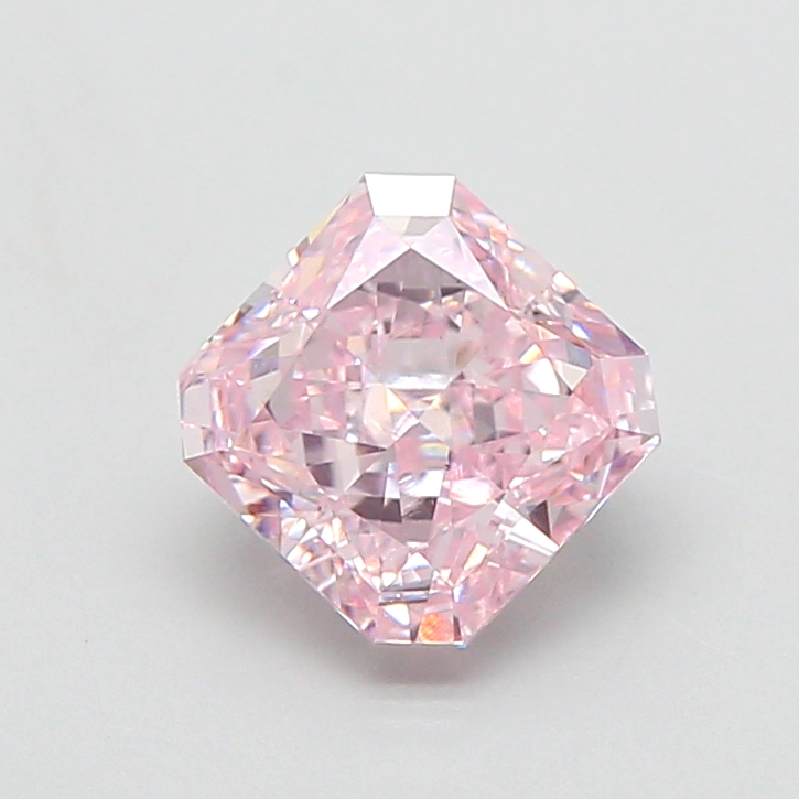 1.45 ct Pink (Fancy) VS1 Square Radiant lab-grown diamond