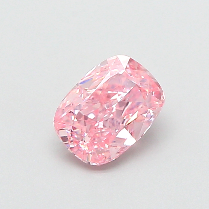 0.96 ct Pink (Vivid) VS1 Heart Modified lab-grown diamond