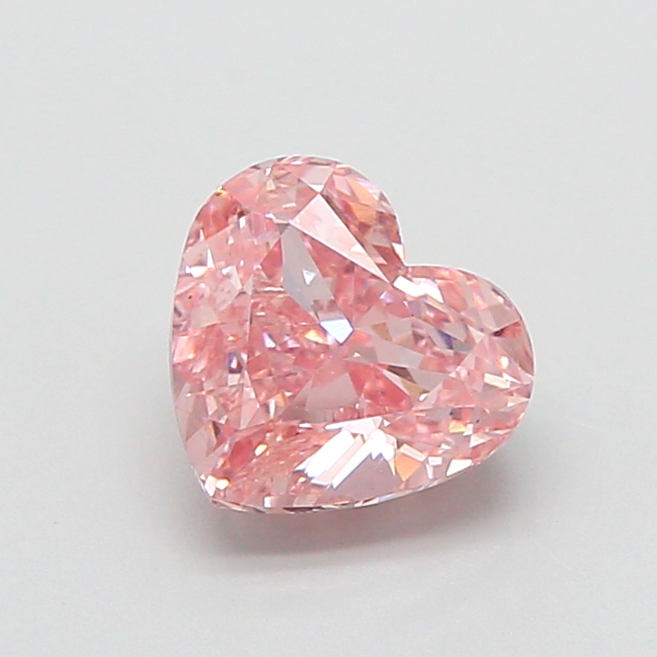 1.51 ct Pink (Intense) VS1 Heart Modified lab-grown diamond