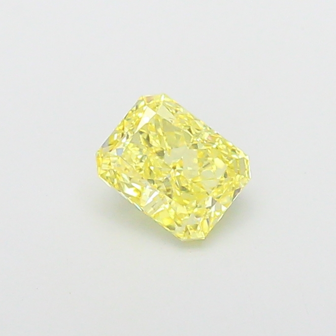 1.03 ct Yellow (Intense) VS1 Radiant lab-grown diamond