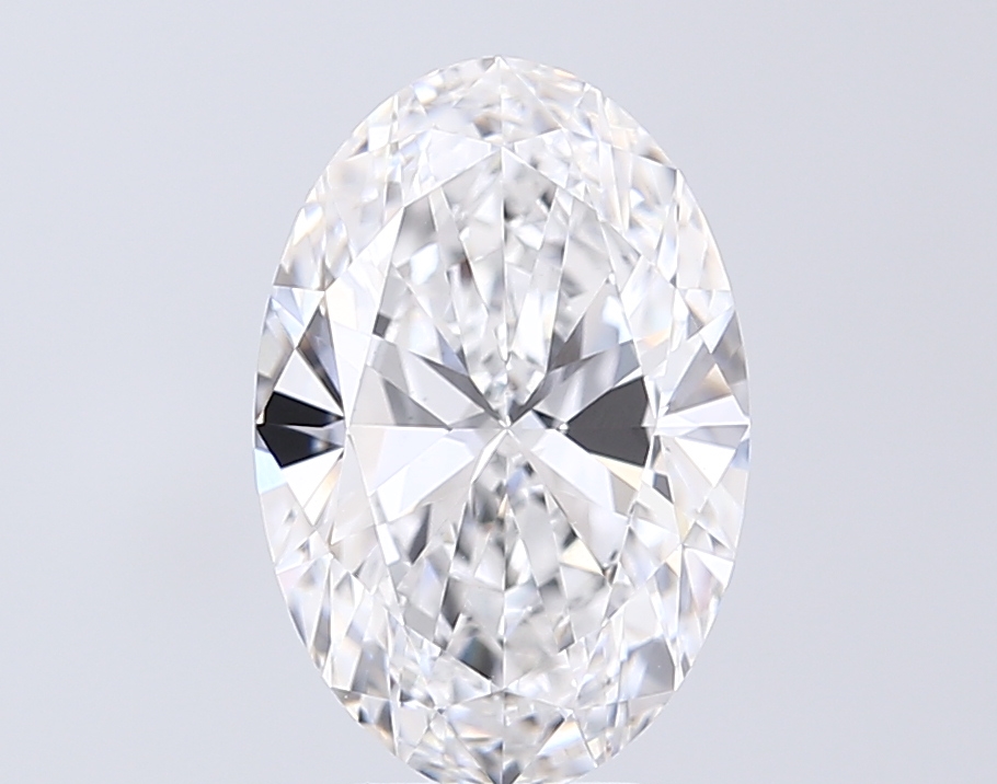3.05 ct. oval Lab Grown Diamond front image