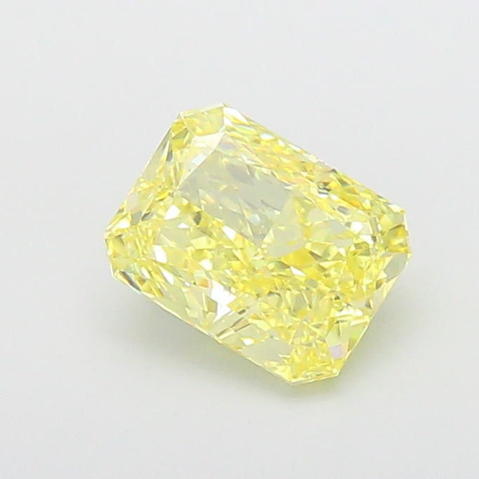 2.55 ct Yellow (Fancy) VS1 Radiant lab-grown diamond