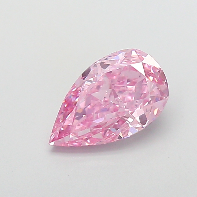 2.08 ct Pink (Intense) VVS2 Pear Modified lab-grown diamond