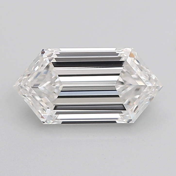 2.03 carat Hexagon lab grown diamond, G VS1, IGI certified