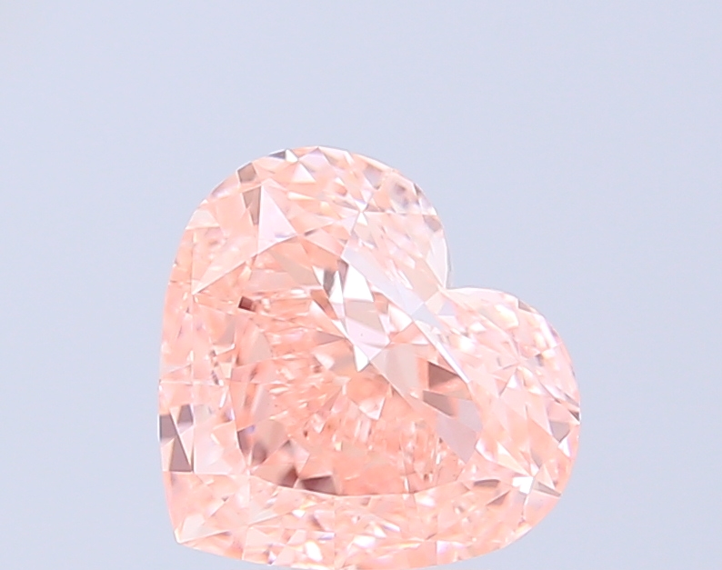 3.00 ct Heart, Fancy Vivid Pink VS1 IGI CVD