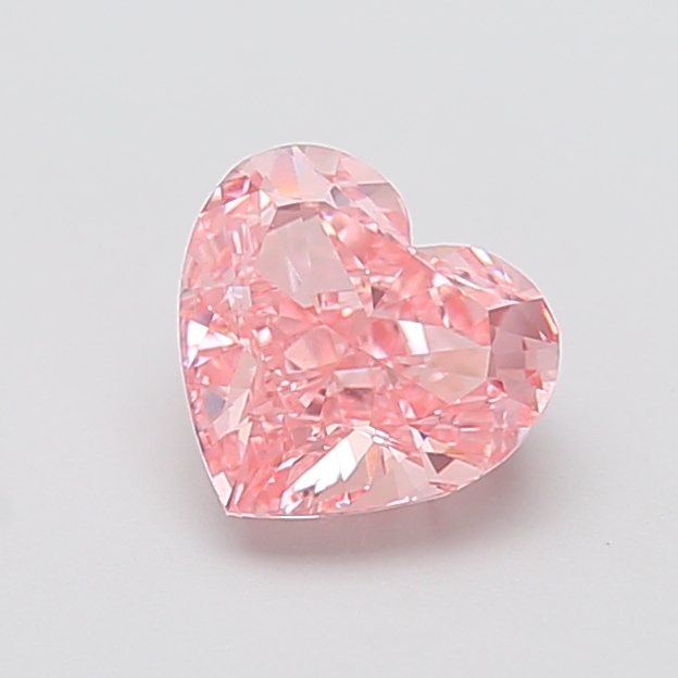 1.92 ct Pink (Vivid) VS1 Heart Modified lab-grown diamond