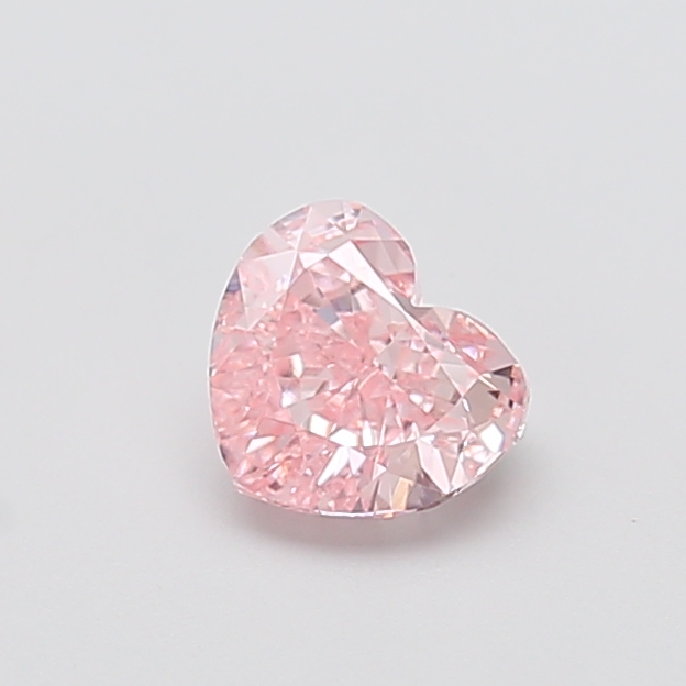 1.06 ct Pink (Intense) VVS2 Heart Modified lab-grown diamond