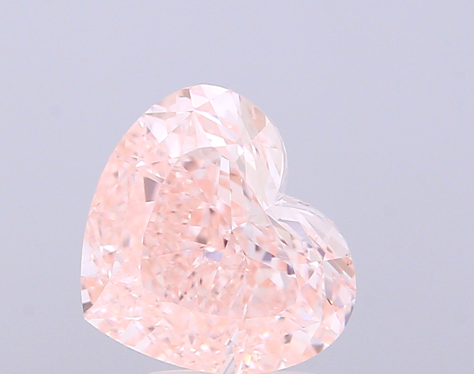 3.02 ct Heart, Fancy Intense Pink VVS2 IGI CVD
