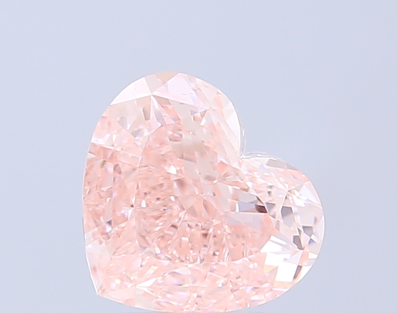 3.04 ct Heart, Fancy Intense Pink VVS2 IGI CVD