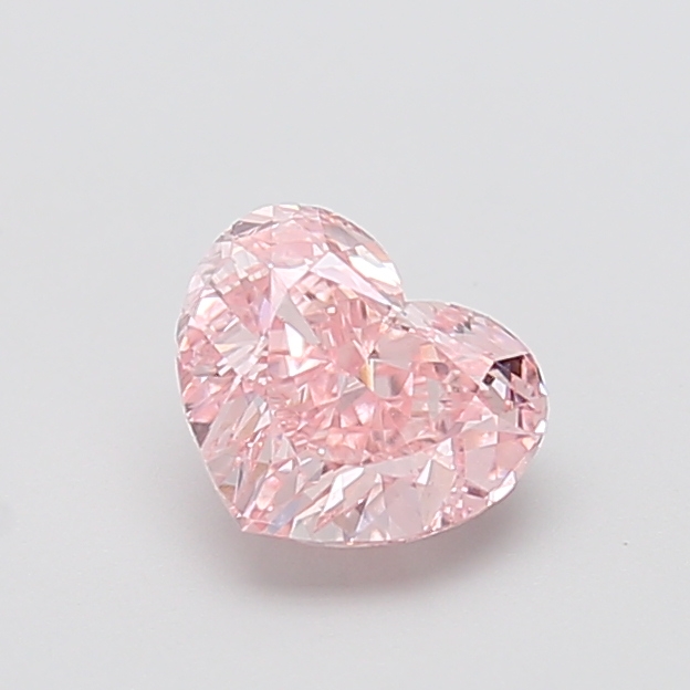 1.39 ct Pink (Intense) VS1 Heart Modified lab-grown diamond