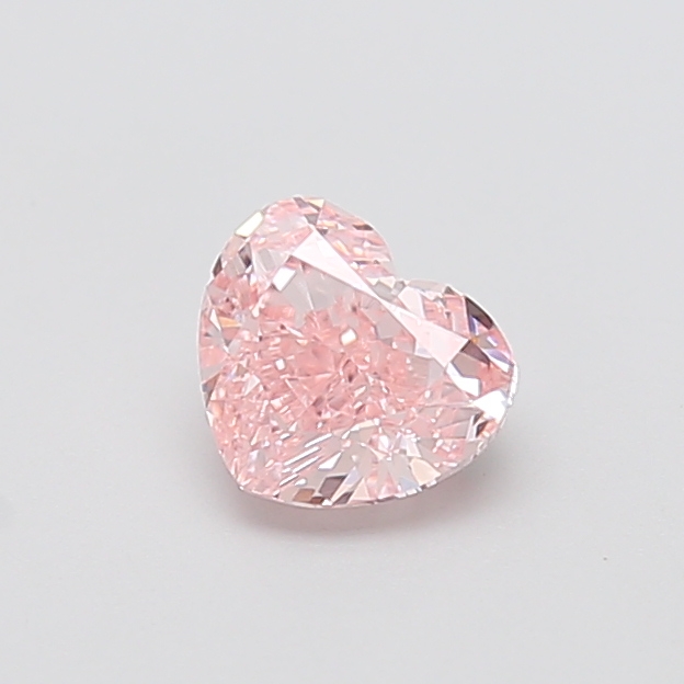 1.07 ct Pink (Intense) VVS2 Heart Modified lab-grown diamond