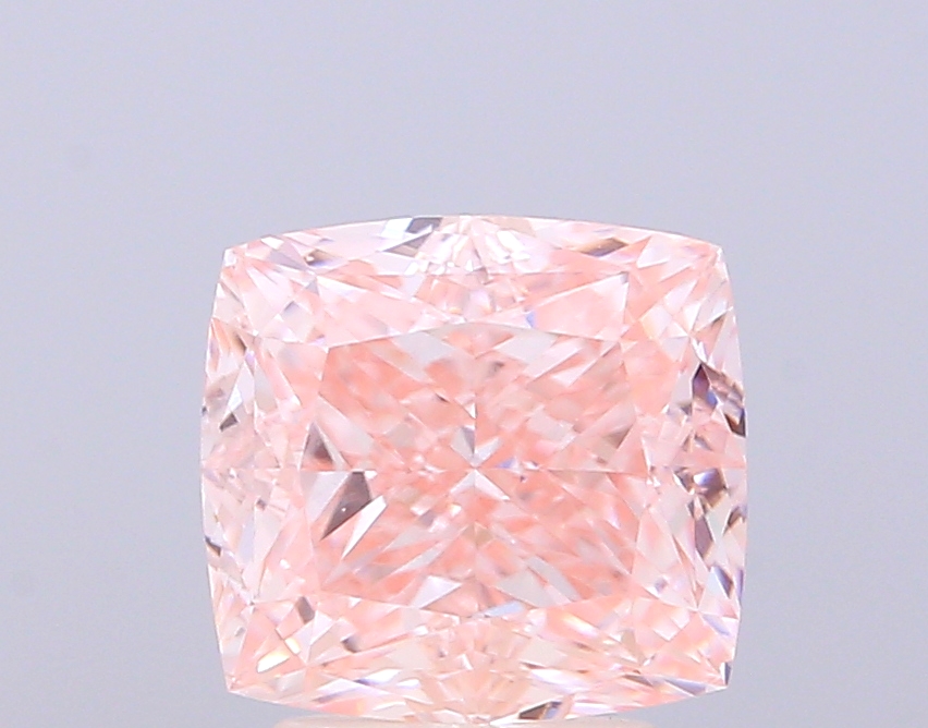 3.02 ct Cushion, Fancy Intense Pink VVS2 IGI CVD