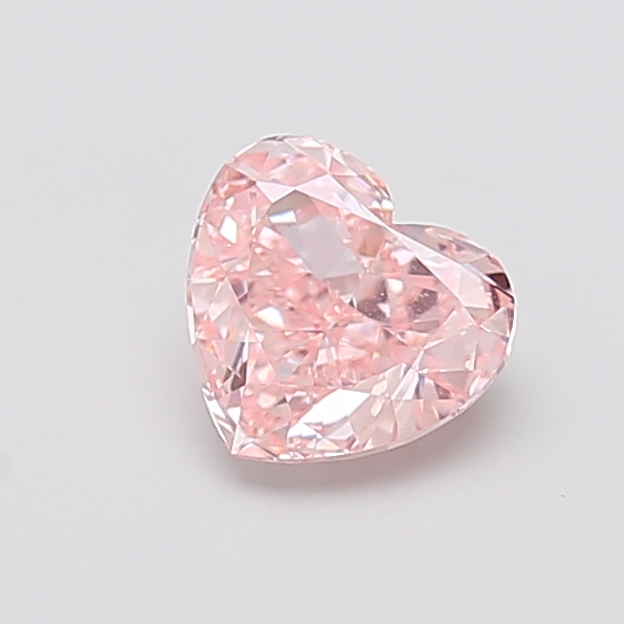 1.40 ct Pink (Intense) VS1 Heart Modified lab-grown diamond