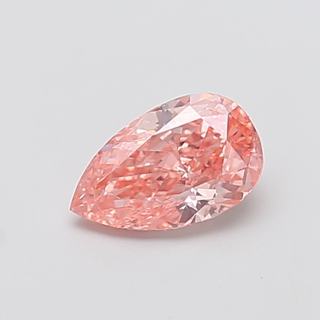 1.02 ct Pink (Vivid) VVS2 Pear Modified lab-grown diamond