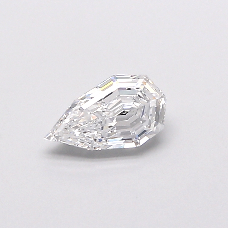 1.04 ct Pear Step lab grown diamond D VVS2