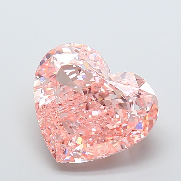 10.05 ct Heart Fancy Intense Pink Lab-Grown Diamond