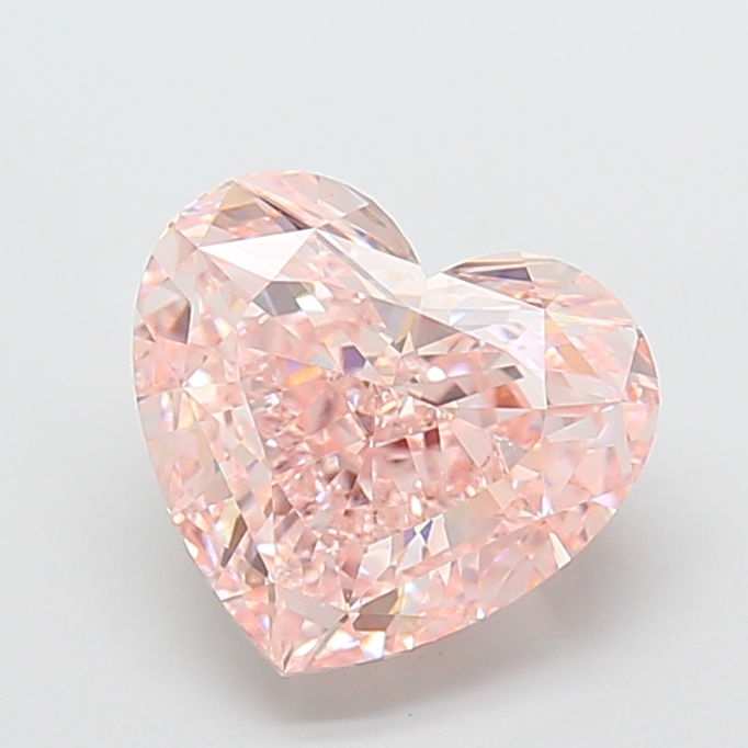 5.02 ct Heart Fancy Light Pink Lab-Grown Diamond