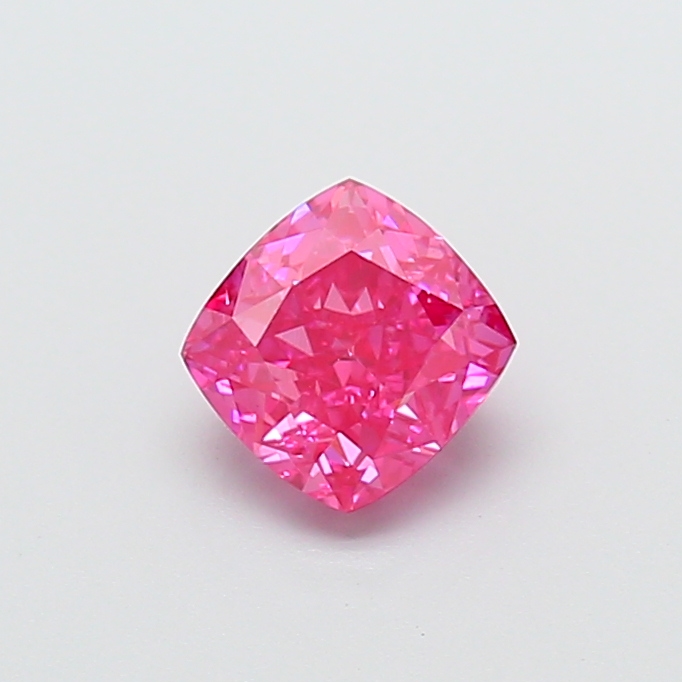 0.30 ct Cushion Fancy Vivid Purple Lab-Grown Diamond