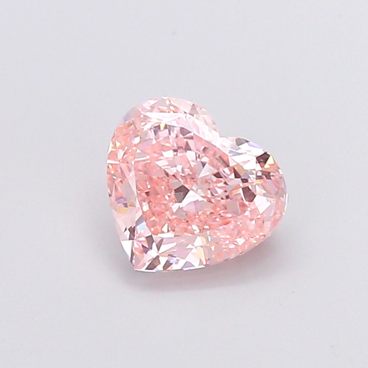 2.01 ct Heart Fancy Vivid Pink Lab-Grown Diamond