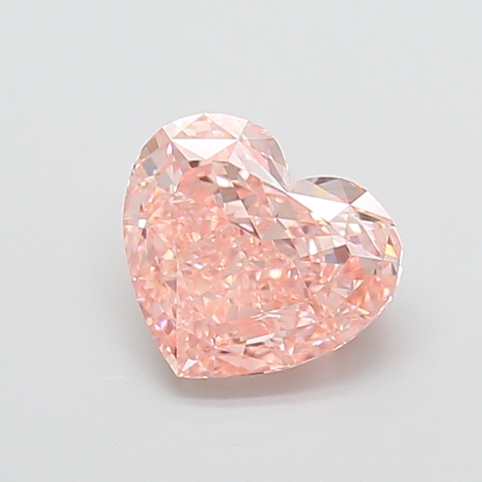 2.00 ct Heart Fancy Vivid Pink Lab-Grown Diamond