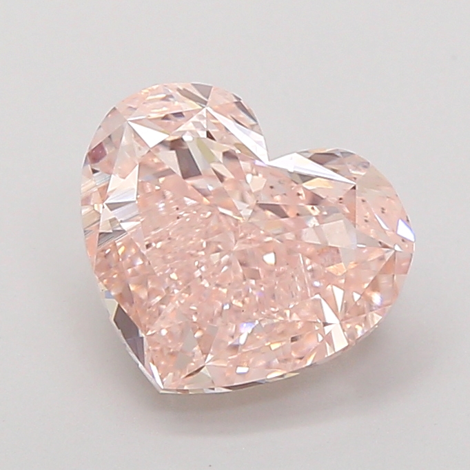 3.01 ct Heart Fancy Intense Pink Lab-Grown Diamond