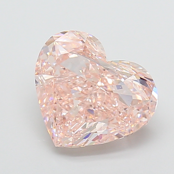 4.00 ct Heart Fancy Intense Pink Lab-Grown Diamond