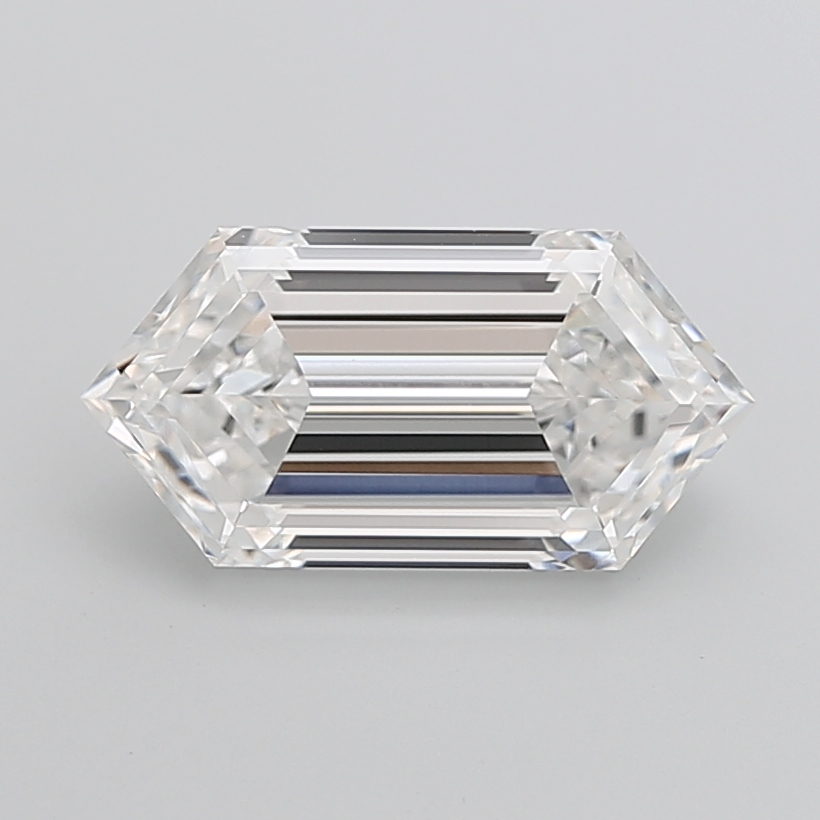 6.83 carat Hexagon diamond