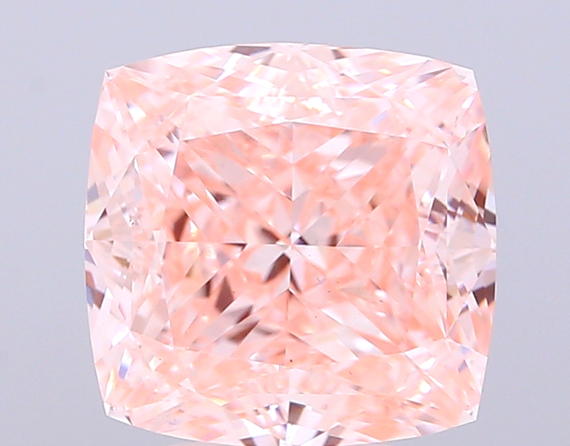 5.04 ct Cushion, Fancy Vivid Pink VS1 IGI CVD