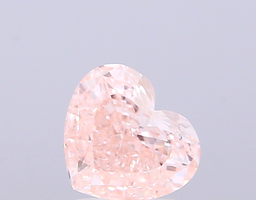 1.51 ct Heart, Fancy Intense Pink VS1 IGI CVD