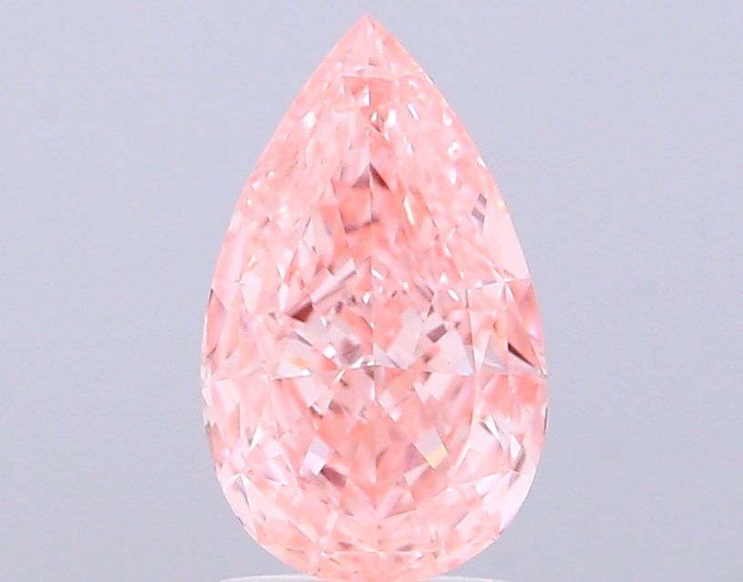 1.52 ct Pear, Fancy Vivid Pink VS1 IGI CVD