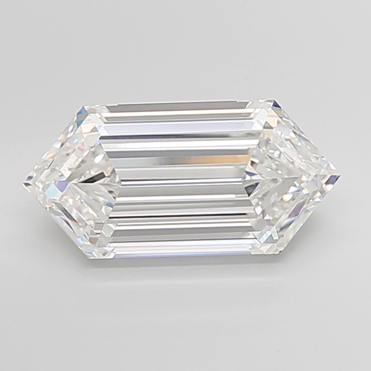 5.86 carat Hexagon diamond