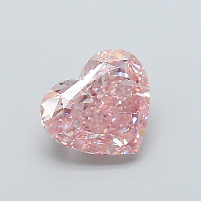 2.02 ct Heart Fancy Intense Brownish Pink Lab-Grown Diamond
