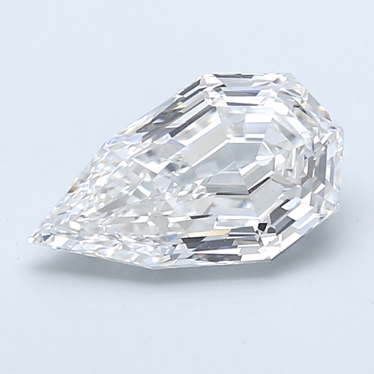 3.53 ct Pear Step lab grown diamond D VS1